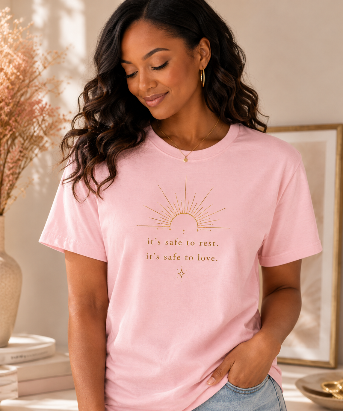 It's Safe to Rest. It's Safe to Love. Unisex T-shirt